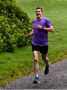 12 October 2019; Patrick Meehan pictured at the Monaghan Town parkrun, Rossmore Forest Park, Gortnakeegan, Monaghan, where Vhi hosted a special event to celebrate their partnership with parkrun Ireland. Vhi ambassador and Olympian David Gillick was on hand to lead the warm up for parkrun participants before completing the 5km free event. Parkrunners enjoyed refreshments post event at the Vhi Rehydrate, Relax, Refuel and Reward areas. parkrun in partnership with Vhi support local communities in organising free, weekly, timed 5k runs every Saturday at 9.30am. To register for a parkrun near you visit www.parkrun.ie. Photo by Piaras Ó Mídheach/Sportsfile