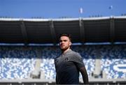 12 October 2019; Aaron Connolly of Republic of Ireland arrives prior to the UEFA EURO2020 Qualifier match between Georgia and Republic of Ireland at the Boris Paichadze Erovnuli Stadium in Tbilisi, Georgia. Photo by Stephen McCarthy/Sportsfile