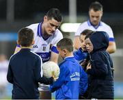 12 October 2019; Diarmuid Connolly of St Vincents with supporters after the Dublin County Senior Club Football Championship Quarter-Final match between St Judes and St Vincents at Parnell Park in Dublin. Photo by Matt Browne/Sportsfile