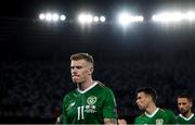 12 October 2019; James McClean of Republic of Ireland following the UEFA EURO2020 Qualifier match between Georgia and Republic of Ireland at the Boris Paichadze Erovnuli Stadium in Tbilisi, Georgia. Photo by Stephen McCarthy/Sportsfile