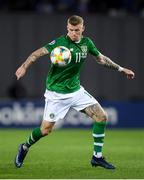12 October 2019; James McClean of Republic of Ireland during the UEFA EURO2020 Qualifier match between Georgia and Republic of Ireland at the Boris Paichadze Erovnuli Stadium in Tbilisi, Georgia. Photo by Stephen McCarthy/Sportsfile