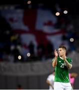 12 October 2019; James Collins of Republic of Ireland during the UEFA EURO2020 Qualifier match between Georgia and Republic of Ireland at the Boris Paichadze Erovnuli Stadium in Tbilisi, Georgia. Photo by Stephen McCarthy/Sportsfile