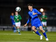 10 October 2019; Alessandro Bastoni of Italy during the UEFA European U21 Championship Qualifier Group 1 match between Republic of Ireland and Italy at Tallaght Stadium in Tallaght, Dublin. Photo by Sam Barnes/Sportsfile