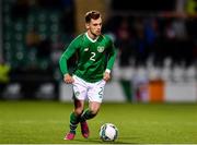 10 October 2019; Lee O'Connor of Republic of Ireland during the UEFA European U21 Championship Qualifier Group 1 match between Republic of Ireland and Italy at Tallaght Stadium in Tallaght, Dublin. Photo by Sam Barnes/Sportsfile