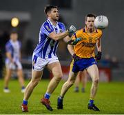 12 October 2019; Darragh Nelson of Ballyboden in action against David Quinn of Na Fianna during the Dublin County Senior Club Football Championship Quarter-Final match between Ballyboden and Na Fianna at Parnell Park in Dublin. Photo by Matt Browne/Sportsfile