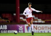 11 October 2019; Tobias Anker of Denmark during the Under-19 International Friendly match between Republic of Ireland and Denmark at The Showgrounds in Sligo. Photo by Sam Barnes/Sportsfile
