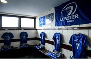 13 October 2019; The Leinster A dressing room ahead of the Celtic Cup Final match between Leinster A and Ulster A at Energia Park in Donnybrook, Dublin. Photo by Ramsey Cardy/Sportsfile