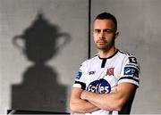 16 October 2019; Robbie Benson of Dundalk pictured ahead of the extra.ie FAI Cup final during the FAI Cup Finals Day Photo Call at the Aviva Stadium in Dublin. Photo by Harry Murphy/Sportsfile