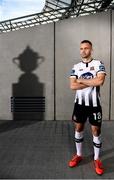 16 October 2019; Robbie Benson of Dundalk pictured ahead of the extra.ie FAI Cup final during the FAI Cup Finals Day Photo Call at the Aviva Stadium in Dublin. Photo by Harry Murphy/Sportsfile