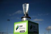 13 October 2019; The Mark Farren Cup is seen prior to the SSE Airtricity League - U17 Mark Farren Cup Final match between Kerry and Bohemians at Mounthawk Park in Tralee, Kerry. Photo by Harry Murphy/Sportsfile