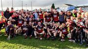 13 October 2019; Ballygunner players and supporters celebrate after the Waterford County Senior Club Hurling Championship Final match between Ballygunner and De La Salle at Walsh Park in Waterford. Photo by Piaras Ó Mídheach/Sportsfile