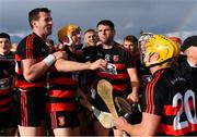 13 October 2019; Ballygunner players celebrate after the Waterford County Senior Club Hurling Championship Final match between Ballygunner and De La Salle at Walsh Park in Waterford. Photo by Piaras Ó Mídheach/Sportsfile