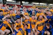 13 October 2019; Sixmilebridge players celebrate with the cup after the Clare County Senior Club Hurling Championship Final match between Cratloe and Sixmilebridge at Cusack Park in Ennis, Clare. Photo by Diarmuid Greene/Sportsfile