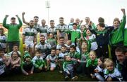 13 October 2019; Portlaoise players and supporters celebrate following the Laois County Senior Club Football Championship Final match between Portlaoise and Killeshin at O’Moore Park in Portlaoise, Laois. Photo by David Fitzgerald/Sportsfile