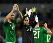 12 October 2019; Darren Randolph of Republic of Ireland claps the supporters following the UEFA EURO2020 Qualifier match between Georgia and Republic of Ireland at the Boris Paichadze Erovnuli Stadium in Tbilisi, Georgia. Photo by Seb Daly/Sportsfile