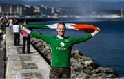 14 October 2019; Republic of Ireland supporter, David Dunne in Geneva ahead of their side's UEFA EURO2020 Qualifier against Switzerland. Photo by Stephen McCarthy/Sportsfile