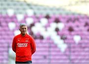 14 October 2019; Vladimir Petkovic during a Switzerland training session at Stade de Genève in Geneva, Switzerland. Photo by Seb Daly/Sportsfile