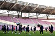 14 October 2019; Switzerland players during a training session at Stade de Genève in Geneva, Switzerland. Photo by Seb Daly/Sportsfile