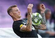 14 October 2019; James McClean during a Republic of Ireland training session at Stade de Genève in Geneva, Switzerland. Photo by Stephen McCarthy/Sportsfile