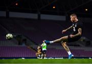 14 October 2019; James McClean during a Republic of Ireland training session at Stade de Genève in Geneva, Switzerland. Photo by Stephen McCarthy/Sportsfile