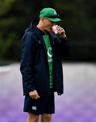 15 October 2019; Head coach Joe Schmidt during Ireland Rugby squad training in Arcs Urayasu Park in Urayasu, Aichi, Japan. Photo by Brendan Moran/Sportsfile