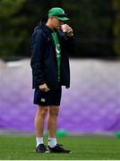 15 October 2019; Head coach Joe Schmidt during Ireland Rugby squad training in Arcs Urayasu Park in Urayasu, Aichi, Japan. Photo by Brendan Moran/Sportsfile