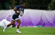 15 October 2019; Bundee Aki during Ireland Rugby squad training in Arcs Urayasu Park in Urayasu, Aichi, Japan. Photo by Brendan Moran/Sportsfile