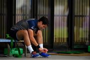 15 October 2019; Joey Carbery during Ireland Rugby squad training in Arcs Urayasu Park in Urayasu, Aichi, Japan. Photo by Brendan Moran/Sportsfile