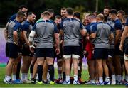 15 October 2019; The Ireland squad enjoy a light hearted moment during Ireland Rugby squad training in Arcs Urayasu Park in Urayasu, Aichi, Japan. Photo by Brendan Moran/Sportsfile