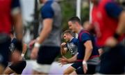 15 October 2019; Jordan Larmour during Ireland Rugby squad training in Arcs Urayasu Park in Urayasu, Aichi, Japan. Photo by Brendan Moran/Sportsfile