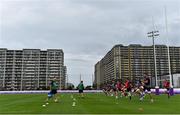 15 October 2019; The Ireland team during squad training in Arcs Urayasu Park in Urayasu, Aichi, Japan. Photo by Brendan Moran/Sportsfile