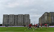 15 October 2019; The Ireland team during squad training in Arcs Urayasu Park in Urayasu, Aichi, Japan. Photo by Brendan Moran/Sportsfile