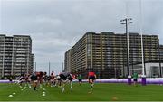 15 October 2019; The Ireland team during squad training in Arcs Urayasu Park in Urayasu, Aichi, Japan. Photo by Brendan Moran/Sportsfile