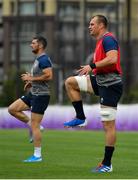 15 October 2019; Rhys Ruddock during Ireland Rugby squad training in Arcs Urayasu Park in Urayasu, Aichi, Japan. Photo by Brendan Moran/Sportsfile