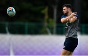 15 October 2019; Robbie Henshaw during Ireland Rugby squad training in Arcs Urayasu Park in Urayasu, Aichi, Japan. Photo by Brendan Moran/Sportsfile