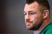 15 October 2019; Cian Healy during an Ireland Rugby press conference in the Hilton Tokyo Bay Hotel in Urayasu, Chiba, Japan. Photo by Ramsey Cardy/Sportsfile