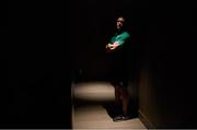 15 October 2019; Keith Earls poses for a portrait after an Ireland rugby press conference at the Hilton Tokyo Bay in Urayasu, Chiba, Japan. Photo by Brendan Moran/Sportsfile