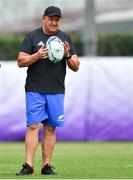 15 October 2019; Assistant coach Ian Foster during a New Zealand All Blacks squad training session at Tatsuminomori Seaside Park in Tokyo, Japan. Photo by Brendan Moran/Sportsfile