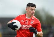 13 October 2019; Ryan Gray of Trillick during the Tyrone County Senior Club Football Championship Final match between Errigal Ciaran and Trillick at Healy Park in Omagh, Tyrone. Photo by Oliver McVeigh/Sportsfile