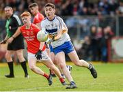 13 October 2019; Peter O'Hanlon of Errigal Ciaran during the Tyrone County Senior Club Football Championship Final match between Errigal Ciaran and Trillick at Healy Park in Omagh, Tyrone. Photo by Oliver McVeigh/Sportsfile