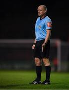 11 October 2019; Referee Graham Kelly during the SSE Airtricity League Premier Division match between Bohemians and Dundalk at Dalymount Park in Dublin. Photo by Eóin Noonan/Sportsfile