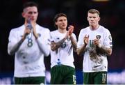 15 October 2019; James McClean of Republic of Ireland following the UEFA EURO2020 Qualifier match between Switzerland and Republic of Ireland at Stade de Genève in Geneva, Switzerland. Photo by Stephen McCarthy/Sportsfile