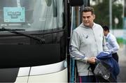 16 October 2019; Head coach Rassie Erasmus arrives for South Africa squad training at Fuchu Asahi Football Park in Tokyo, Japan. Photo by Ramsey Cardy/Sportsfile