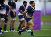 16 October 2019; Cheslin Kolbe during South Africa squad training at Fuchu Asahi Football Park in Tokyo, Japan. Photo by Ramsey Cardy/Sportsfile