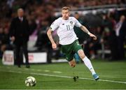 15 October 2019; James McClean of Republic of Ireland during the UEFA EURO2020 Qualifier match between Switzerland and Republic of Ireland at Stade de Genève in Geneva, Switzerland. Photo by Stephen McCarthy/Sportsfile