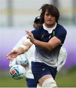 16 October 2019; Franco Mostert during South Africa squad training at Fuchu Asahi Football Park in Tokyo, Japan. Photo by Ramsey Cardy/Sportsfile