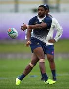 16 October 2019; Makazole Mapimpi during South Africa squad training at Fuchu Asahi Football Park in Tokyo, Japan. Photo by Ramsey Cardy/Sportsfile