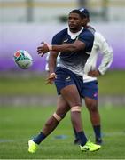 16 October 2019; Makazole Mapimpi during South Africa squad training at Fuchu Asahi Football Park in Tokyo, Japan. Photo by Ramsey Cardy/Sportsfile