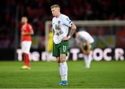 15 October 2019; James McClean of Republic of Ireland during the UEFA EURO2020 Qualifier match between Switzerland and Republic of Ireland at Stade de Genève in Geneva, Switzerland. Photo by Seb Daly/Sportsfile