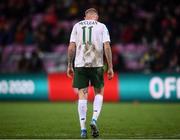 15 October 2019; James McClean of Republic of Ireland during the UEFA EURO2020 Qualifier match between Switzerland and Republic of Ireland at Stade de Genève in Geneva, Switzerland. Photo by Stephen McCarthy/Sportsfile